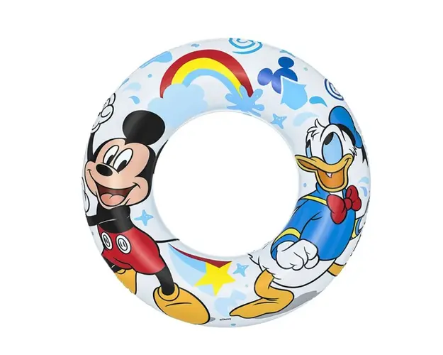 Colac de inot pentru copii 56 cm Bestway Mickey Mouse