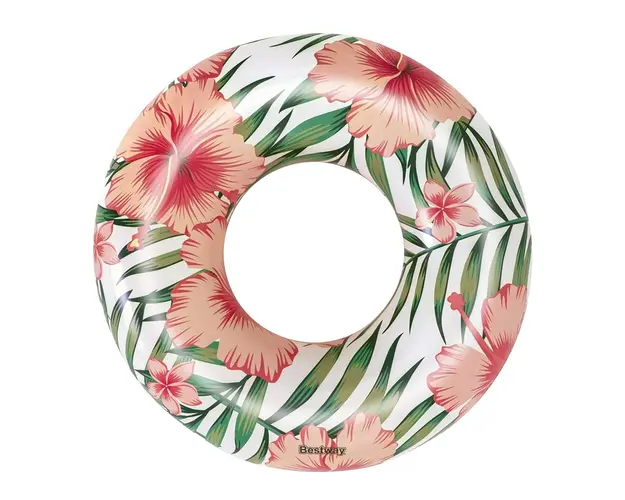 Colac gonflabil de inot Bestway 119 cm Palmieri Tropicali 36237