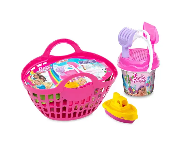 Cos cu forme pentru nisip Dede Barbie