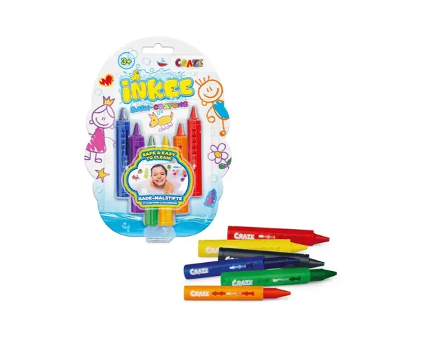 Creioane de colorat in baie Craze Inkee