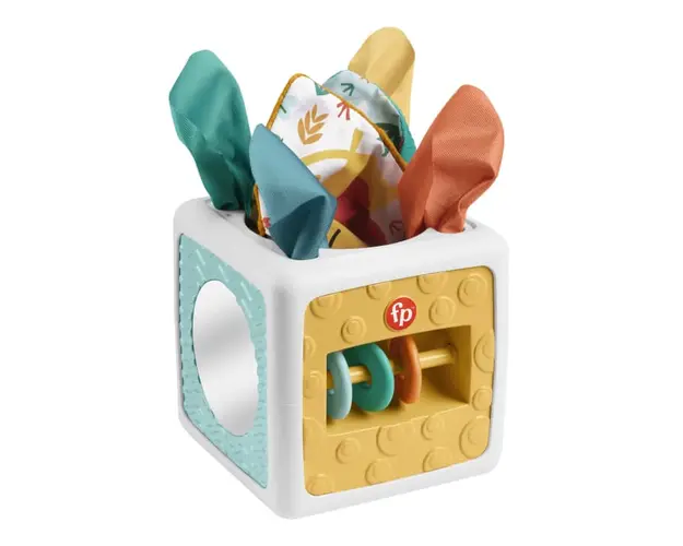 Cub de activitati Fisher Price Tissue Fun