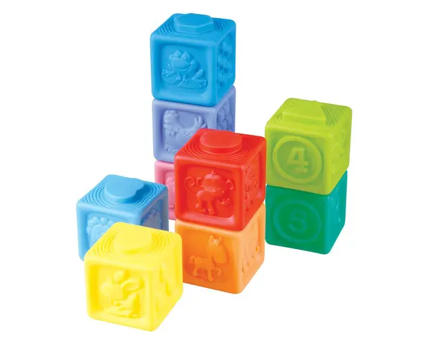 Cuburi moi de construit PlayGo Stacking Wonder Blocks