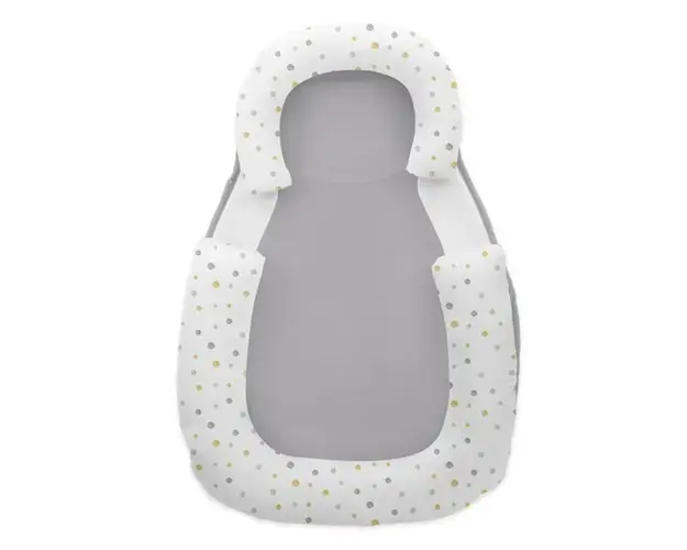 Cuib pentru bebelusi cu spuma de memorie Kikka Dots