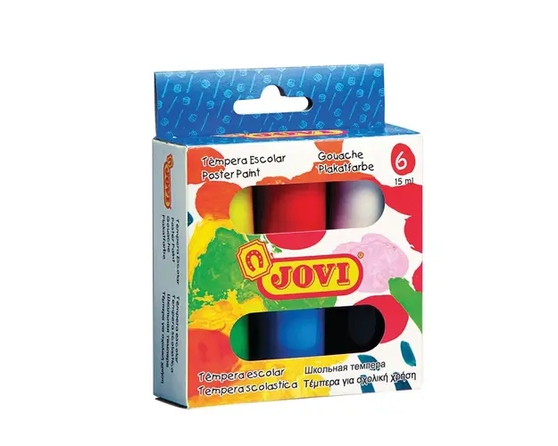 Culori tempera Jovi 6 culori