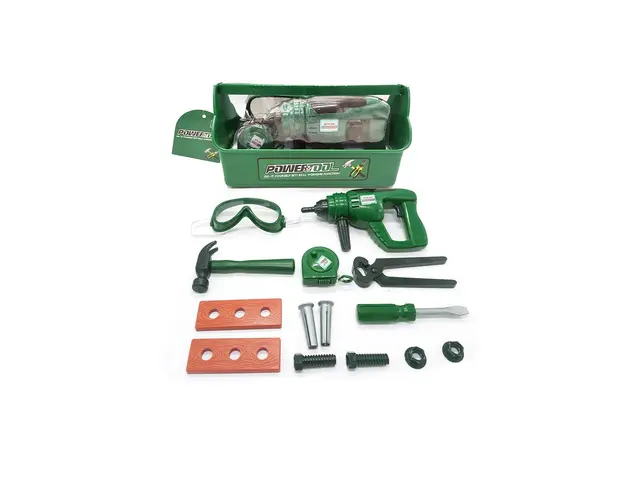 Cutie cu unelte si bormasina pentru copii Ocie Power Tool