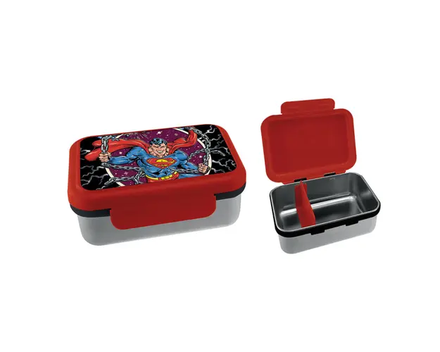 Cutie metalica pentru pranz Superman