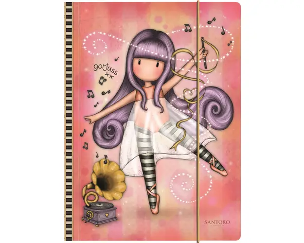 Dosar cu elastic Gorjuss Little Dancer