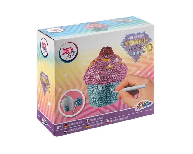 Figurina 3D pentru decorat cu pietricele Grafix XO Style