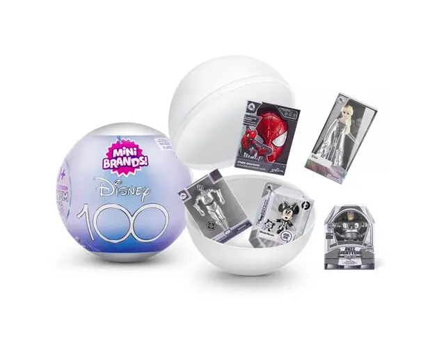 Figurina 5 Surprise Disney Mini Brands Platinum, Seria 1