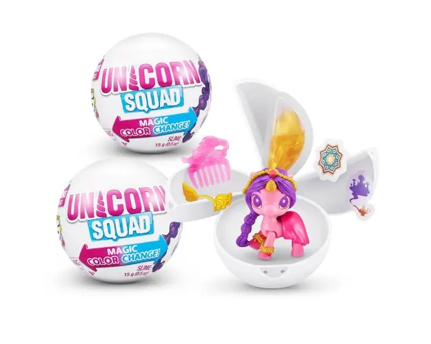 Figurina 5 Surprise Unicorn Squad Seria 7