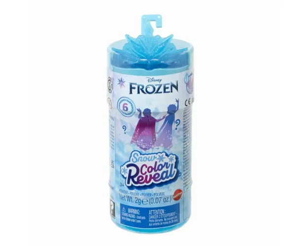 Figurina Colour Reveal Frozen Magic Snow Tranformation cu 6 accesorii surpriza