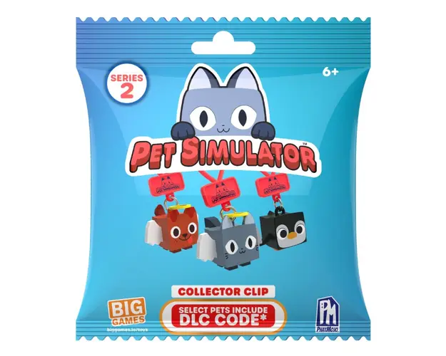 Figurina de plastic Pet Simulator surpriza cu agatatoare