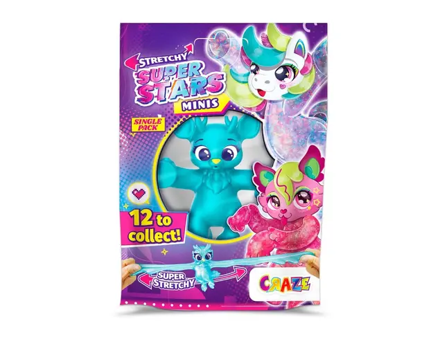 Figurina elastica Craze Superstars CRZ51344