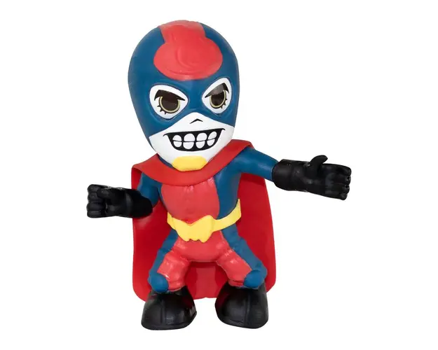 Figurina elastica cu sunete Super Masked Hero Pepper Man 13 cm