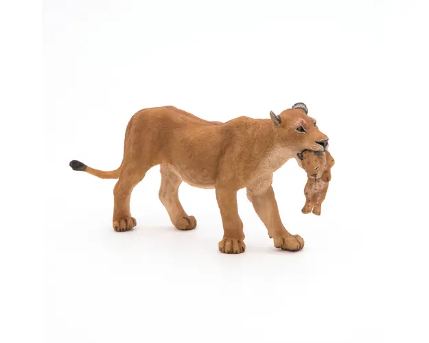 Figurina Papo Leoaica cu pui