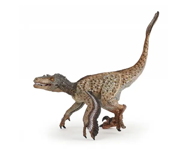 Figurina Papo Velociraptor cu pene