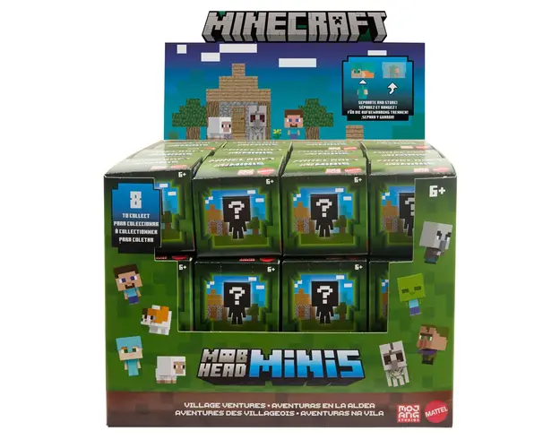 Figurina surpriza Minecraft Mobhead Minnis
