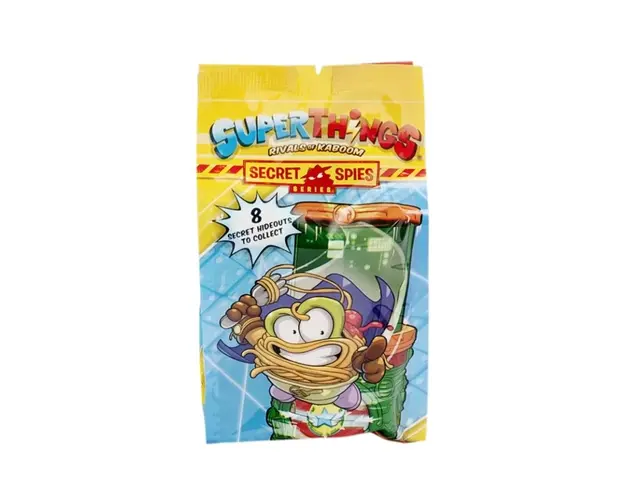 Figurina surpriza Superthings Secret Spies Ascunzatoarea Secreta