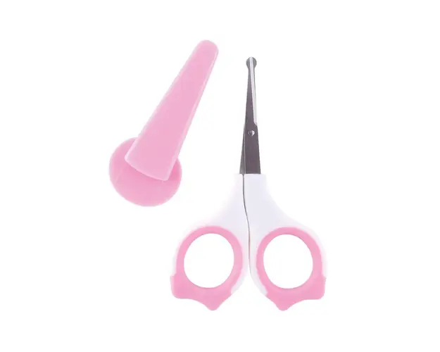 Forfecuta cu protectie pentru bebelusi Lorelli blue, pink