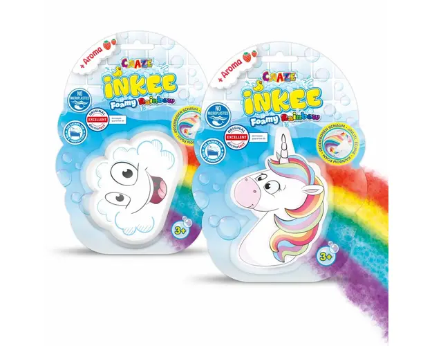 Forme efervescente Craze Inkee Curcubeu