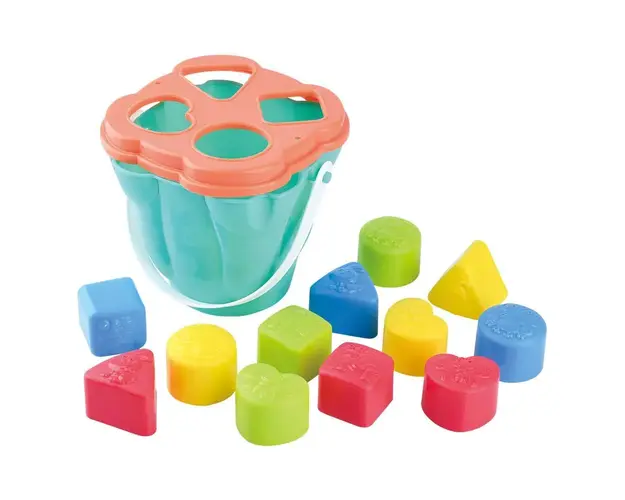 Galetusa cu forme de sortare PlayGo 4 forme si 12 piese