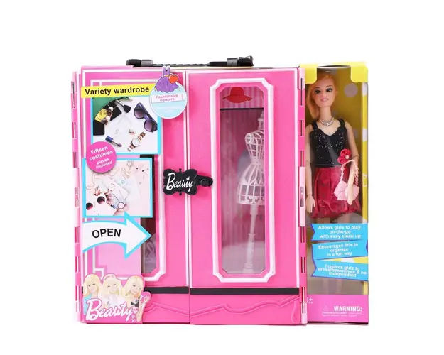 Garderoba pentru papusi Ntoys Beauty