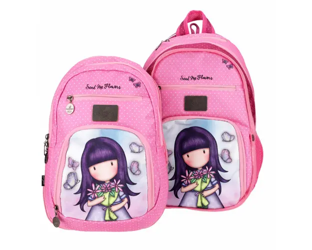 Ghiozdan 2 in 1 Santoro Gorjuss Send Me Flowers