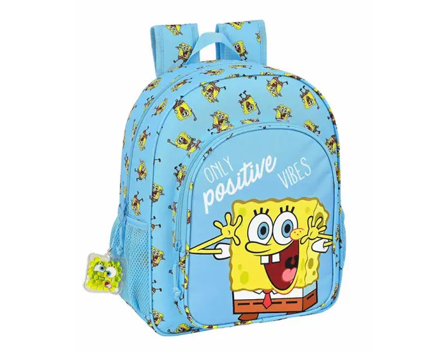 Ghiozdan clasa I Sponge Bob Only Positive Vibes 31x38x12 cm