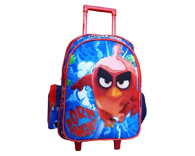 Ghiozdan cu troler copii Angry Birds 33x48x19 cm