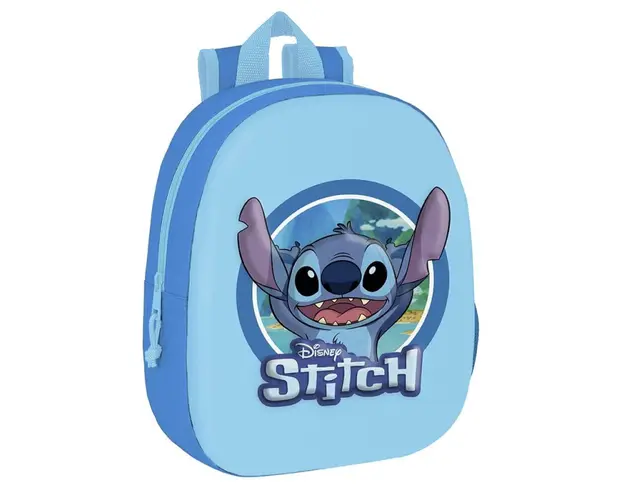 Ghiozdan gradinita Lilo Stitch 3D 27x10x32 cm