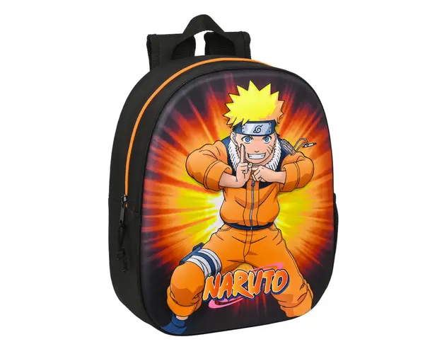 Ghiozdan gradinita Naruto 3D 27x10x32 cm