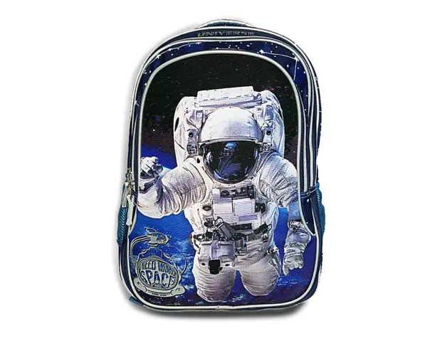 Ghiozdan scoala cu 3 compartimente Astronaut