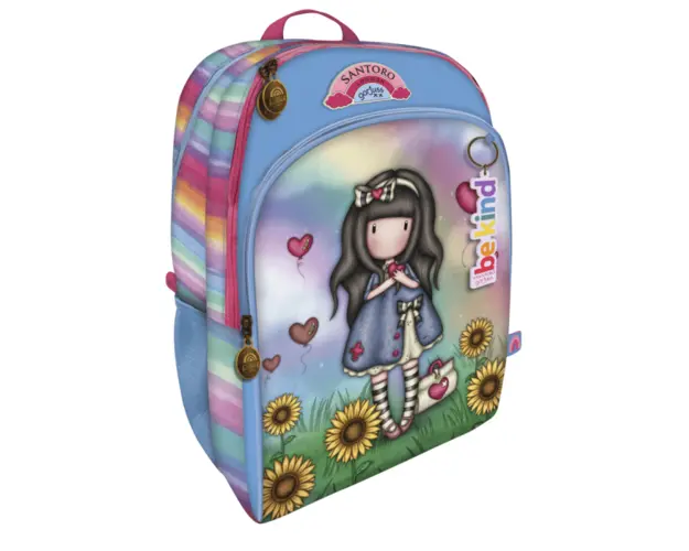 Ghiozdan scoala Gorjuss Be Kind To Yourself 43.5 cm