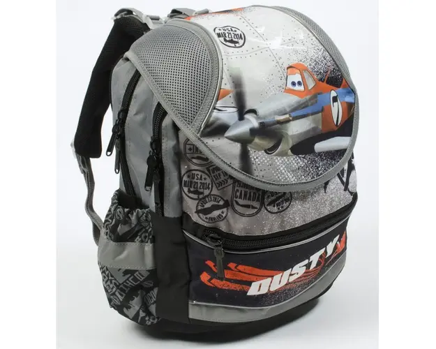 Ghiozdan anatomic cu clapeta Disney Planes