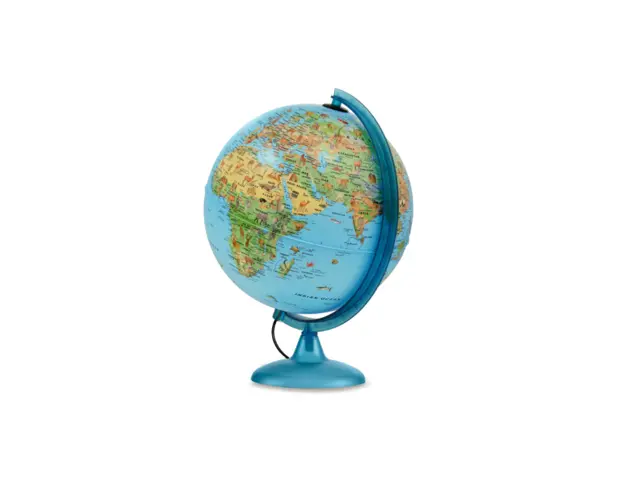 Glob pamantesc luminos Safari Globe 25 cm