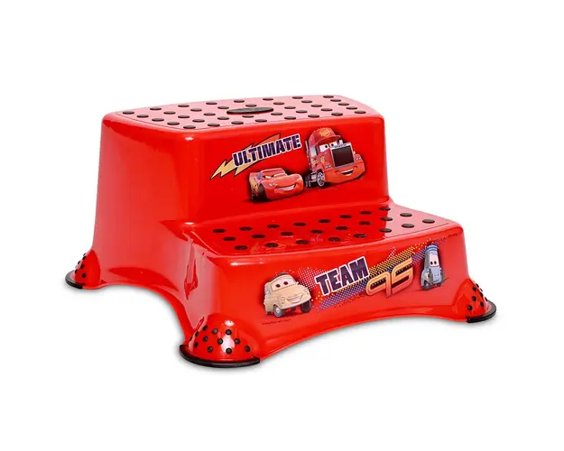 Inaltator pentru baie cu 2 trepte Lorelli Cars Rosu