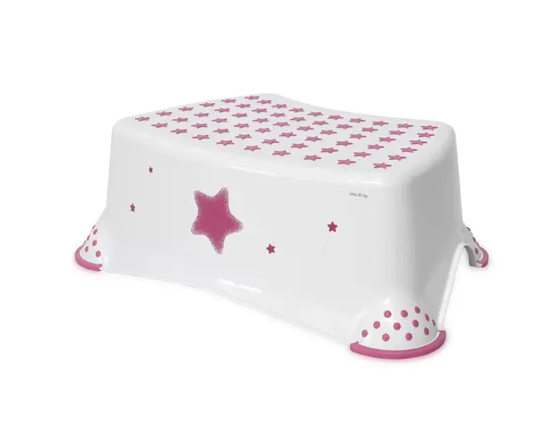 Inaltator pentru baie Lorelli Stool Stelute Roz
