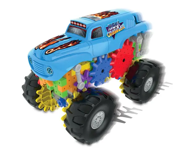 Joc de constructie masinuta Monster Truck The Learning Journey Night Crawler
