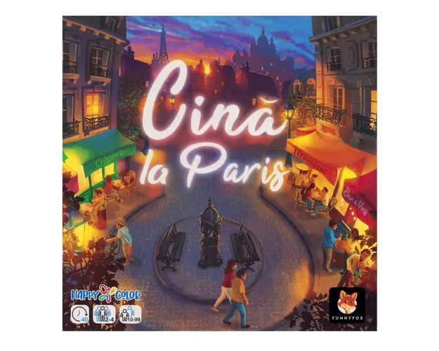 Joc de societate Cina la Paris