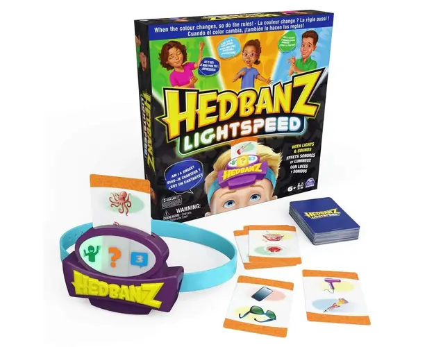 Joc de societate Hedbanz Lightspeed