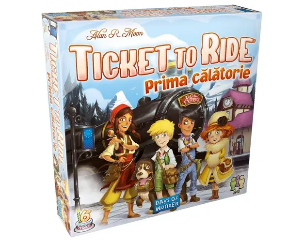 Joc de societate Ticket To Ride Prima Calatorie