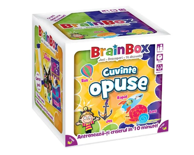 Joc educativ BrainBox Cuvinte opuse