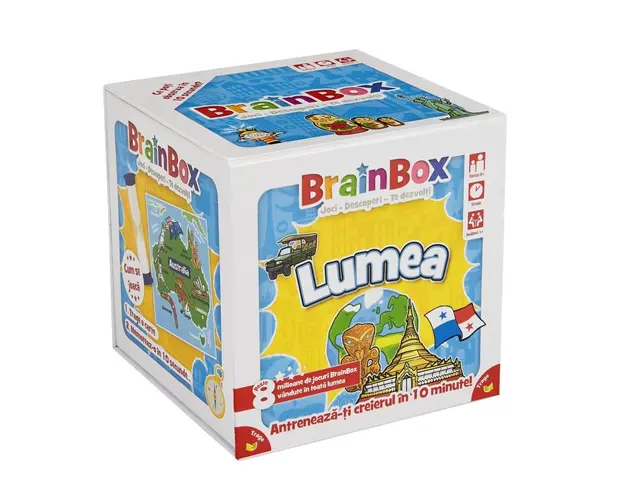 Joc educativ Brainbox Lumea design nou