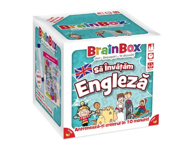 Joc educativ BrainBox Sa invatam Engleza