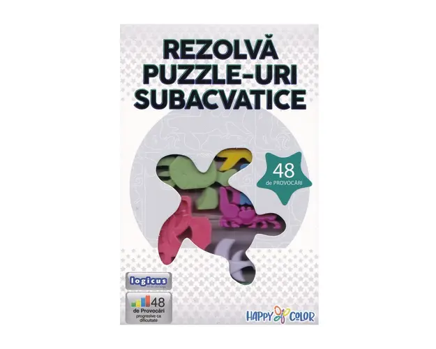 Joc educativ Rezolva Puzzleuri Subacvatice