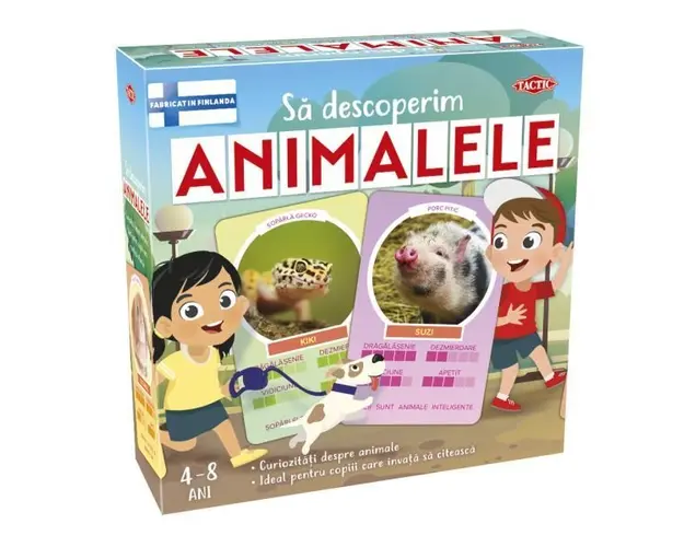 Joc Educativ Sa Descoperim Animalele