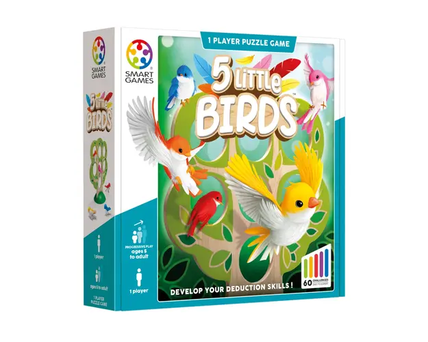 Joc educativ Smart Games 5 Little Birds
