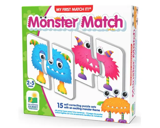 Joc tip puzzle The Learning Journey Monster Match