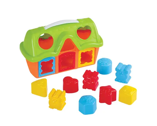 Jucarie cu forme Winfun Shape and Lock Barn