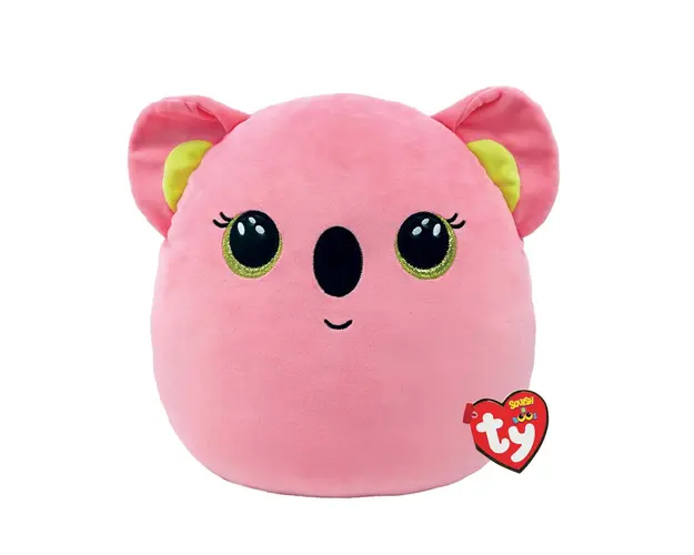 Jucarie de plus Ty Squish a Boos Koala roz Poppy 22 cm